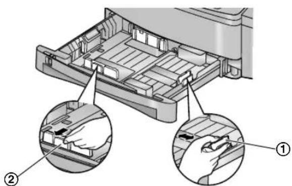PANASONIC KX-FLB851G - Einsatz des Papier-Eingabefachs - 2