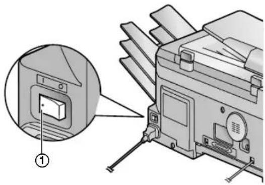 PANASONIC KX-FLB851G - Einschalten des Gerätes - 1