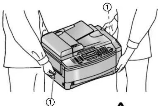 PANASONIC KX-FLB851G - Transportieren des Gerätes - 1