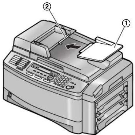 PANASONIC KX-FLB851G - Dokumentenfach - 1