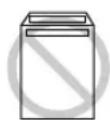 PANASONIC KX-FLB851G - Verwenden Sie nicht die folgenden Briefumschläge (weil sonst Papierstaus verursacht werden können): - 9