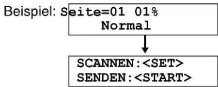 PANASONIC KX-FLB851G - Verwendung des Vorlagenglases des Scanners - 2