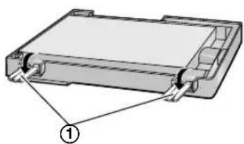 PANASONIC KX-FLB851G - Wenn die Dokumentenabdeckung sich vom Gerät löst - 2