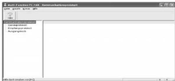PANASONIC KX-FLB851G - Empfangen eines Faxes mit dem Computer - 1