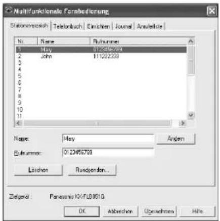 PANASONIC KX-FLB851G - Bedienung des Geräts vom Computer aus - 1