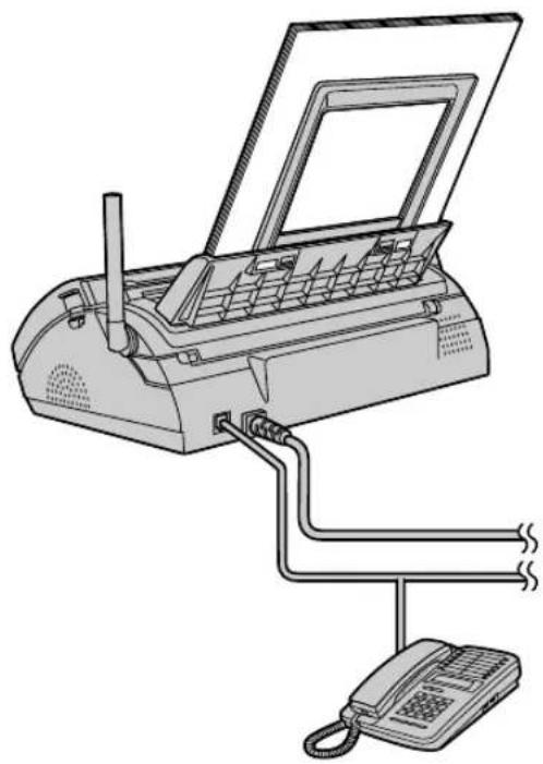 PANASONIC KX-FC275G - Für den Fall, dass kein Faxsignalton erkannt wird - 1