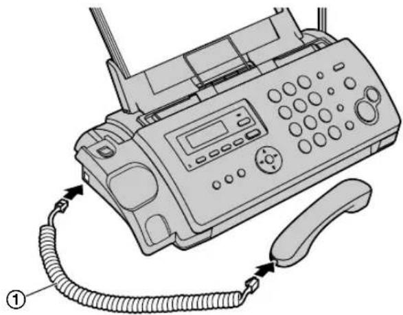 PANASONIC KX-FC275G - Hörerkabel (nur KX-FC275) - 1