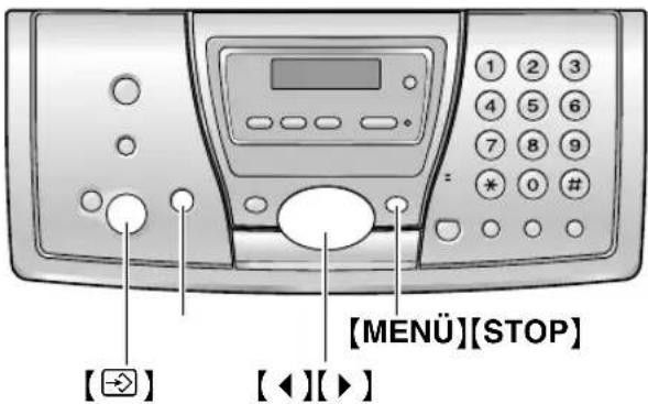 PANASONIC KX-FC245G - Liste Rufnummernanzeige: - 1