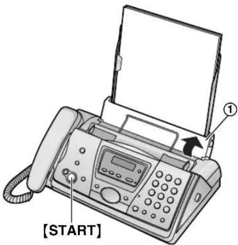 PANASONIC KX-FC245G - Aufzeichnungspapier nicht einwandfrei vom Gerät eingezogen wird - 2