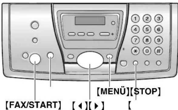 PANASONIC KX-FC245G - Ihre Faxnummer - 1