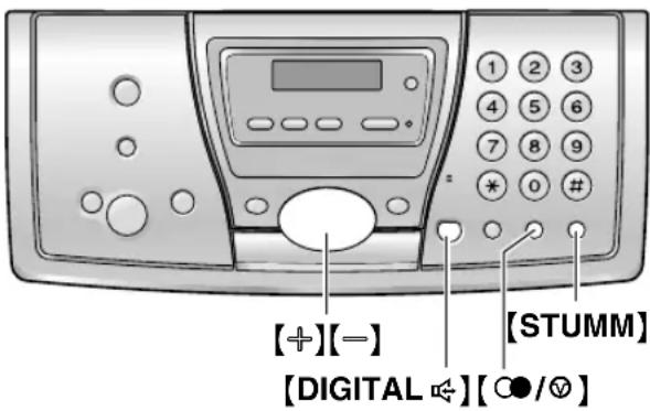 PANASONIC KX-FC245G - Mit dem Basisgerät - 1
