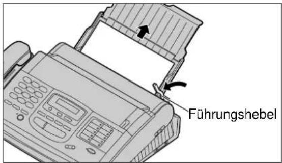 PANASONIC KX-F1830G - Stau am Papierschacht beseitigen - 1
