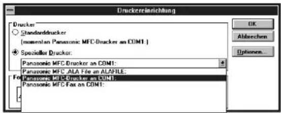 PANASONIC KX-F1830G - Für Windows 3.1/3.11: - 2