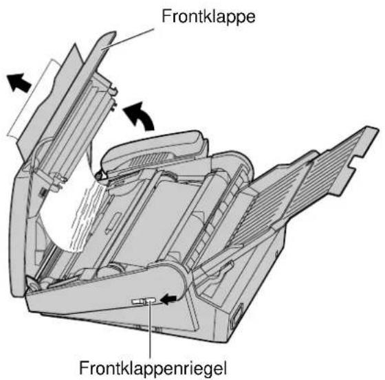 PANASONIC KX-F1830G - Dokumentenstau beseitigen - 1