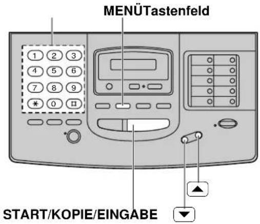 PANASONIC KX-F1830G - Rufmelodie einstellen - 2