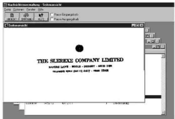 PANASONIC KX-F1830G - Vorschau auf die erste Seite eines empfangenen Faxes - 3