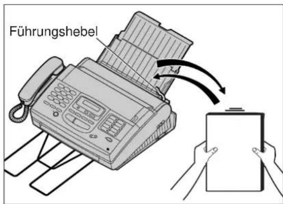 PANASONIC KX-F1830G - Papier nachlegen - 1