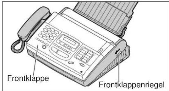 PANASONIC KX-F1830G - Papierstau unter dem Filmbehälter - 2