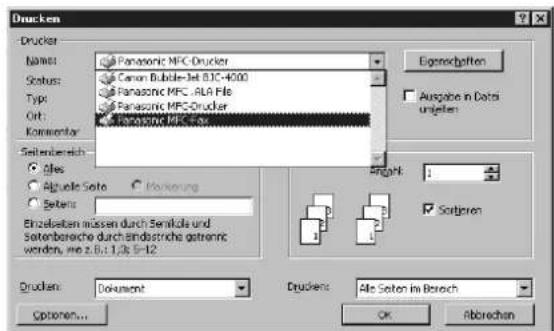 PANASONIC KX-F1830G - Hinweise: - 1