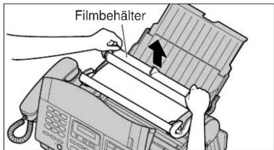 PANASONIC KX-F1830G - Papierstau unter dem Filmbehälter - 3