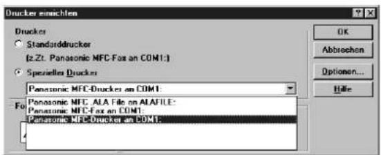 PANASONIC KX-F1830G - Ausdrucken empfangener Faxsendungen - 3
