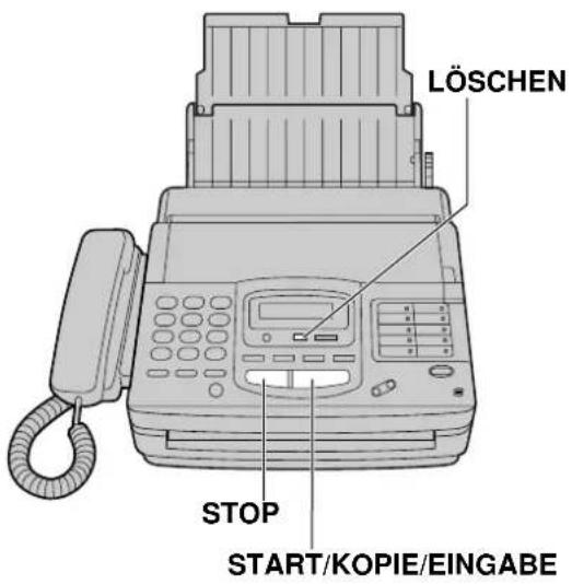 PANASONIC KX-F1830G - ■ Alle Nachrichten löschen - 2