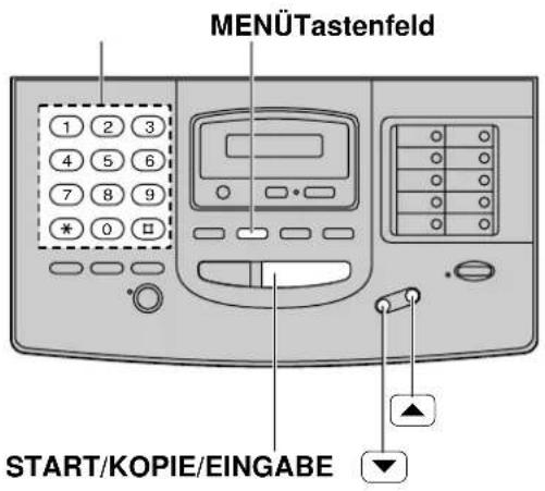 PANASONIC KX-F1830G - Display-Kontrasteinstellung - 2
