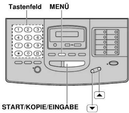 PANASONIC KX-F1830G - Selektiven Empfang einschalten - 3