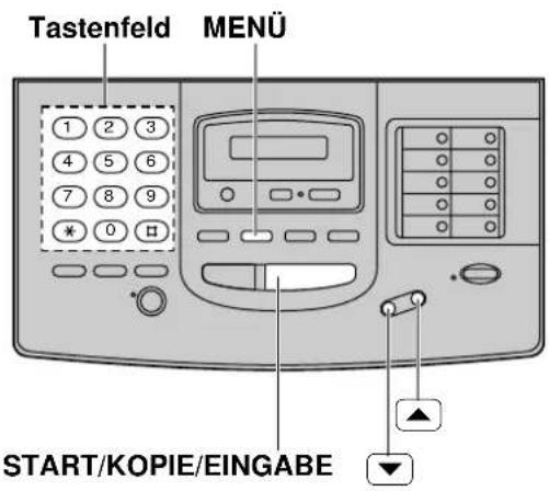 PANASONIC KX-F1830G - Speicherübertragung einstellen - 1