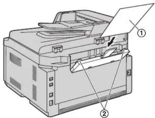 PANASONIC KX-FLB881 - Using the manual input tray - 2