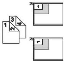 PANASONIC KX-FLB881 - To copy 2-sided documents onto 1 page (Quick ID copy feature) (Scanner glass only) - 4