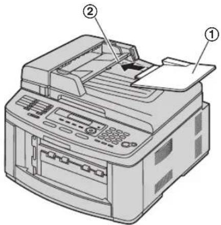 PANASONIC KX-FLB881 - Document tray - 1
