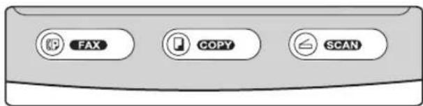 PANASONIC KX-FLB881 - Selecting the operation mode (Fax/Copy/Scan) - 1