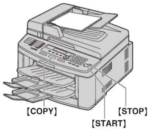 PANASONIC KX-FLB881 - Using the auto document feeder - 1