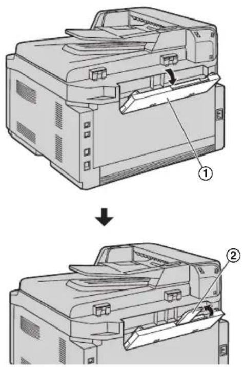 PANASONIC KX-FLB881 - Using the manual input tray - 1