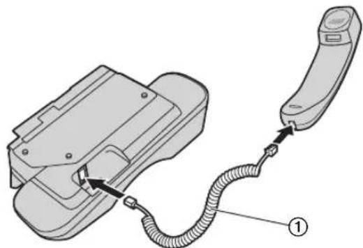 PANASONIC KX-FLB881 - Optional handset unit - 1
