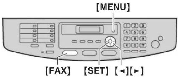 PANASONIC KX-FLB881 - Date and time - 1