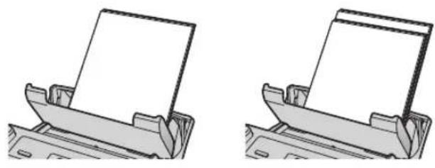 PANASONIC KX-FL421 - Hinweis bezüglich des Papiers: - 4