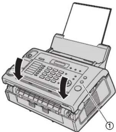 PANASONIC KX-FL421 - Wenn sich das Aufzeichnungspapier an der Trommel- und Tonereinheit staut - 4