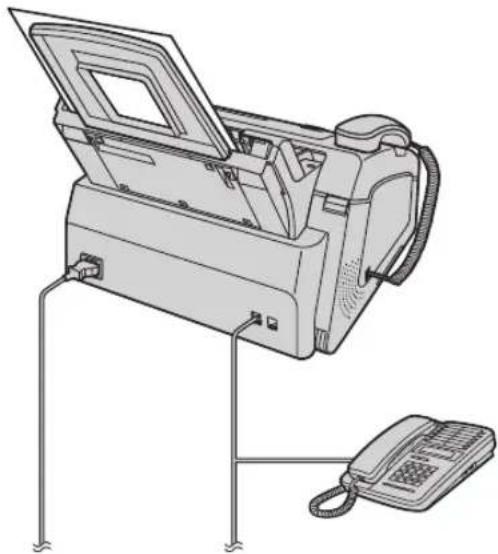 PANASONIC KX-FL421 - Empfang von Telefonanrufen und Faxnachrichten - 2