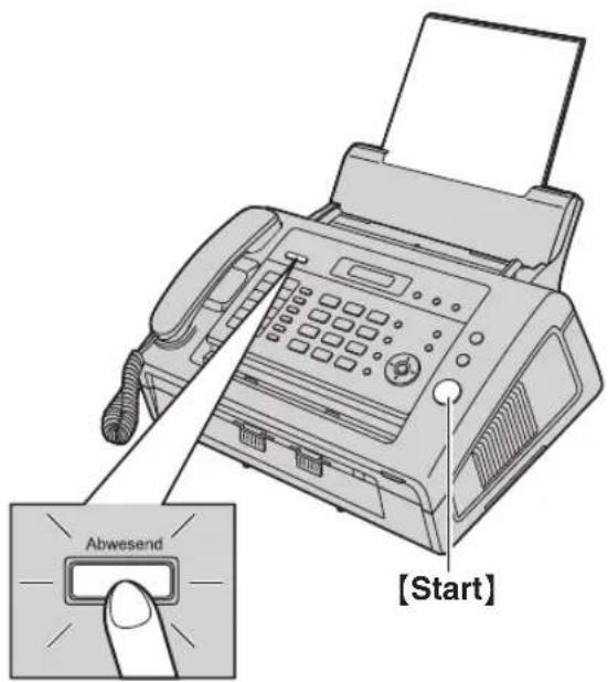 PANASONIC KX-FL421 - Einrichten - 1