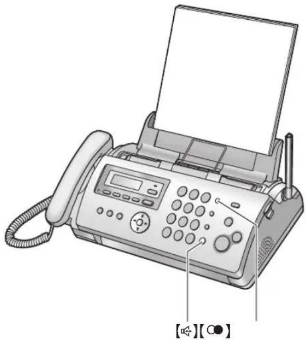 PANASONIC KX-FC255G - Mit dem Basisgerät - 1