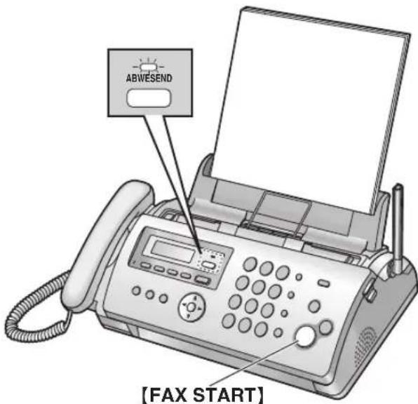 PANASONIC KX-FC255G - Einrichten - 1