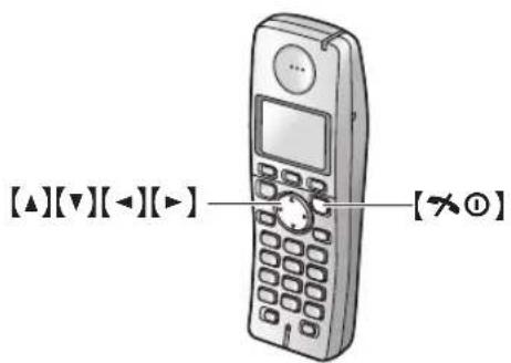 PANASONIC KX-FC255G - Einstellen der Lautstärke des Mobilteiles - 1