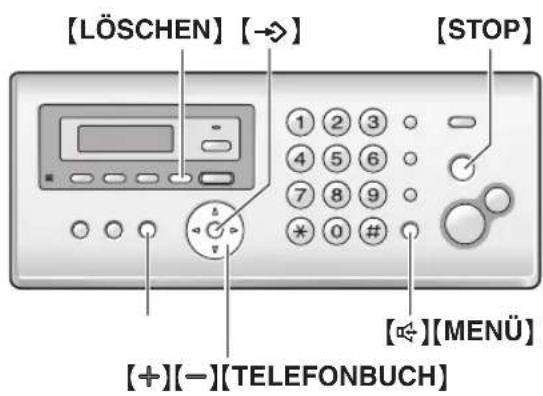 PANASONIC KX-FC255G - Telefonbuch des Basisgerätes - 1