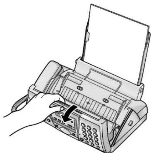 PANASONIC KX-FC245E - Document feeder / scanner glass cleaning - 1