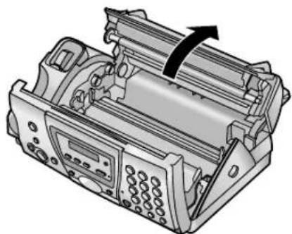 PANASONIC KX-FC245E - Installing the ink film - 3