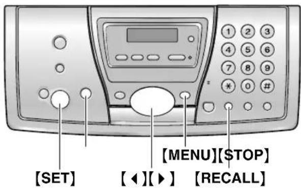 PANASONIC KX-FC245E - Your fax number - 1