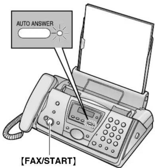 PANASONIC KX-FC245E - Setup - 1