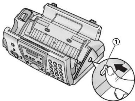 PANASONIC KX-FC245E - Installing the ink film - 2